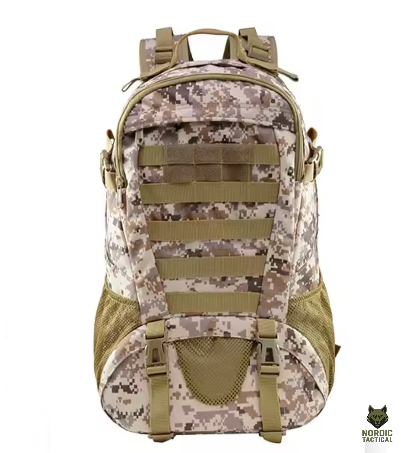 35L Military Tactical Backpack – MOLLE Outdoor Hiking Rucksack