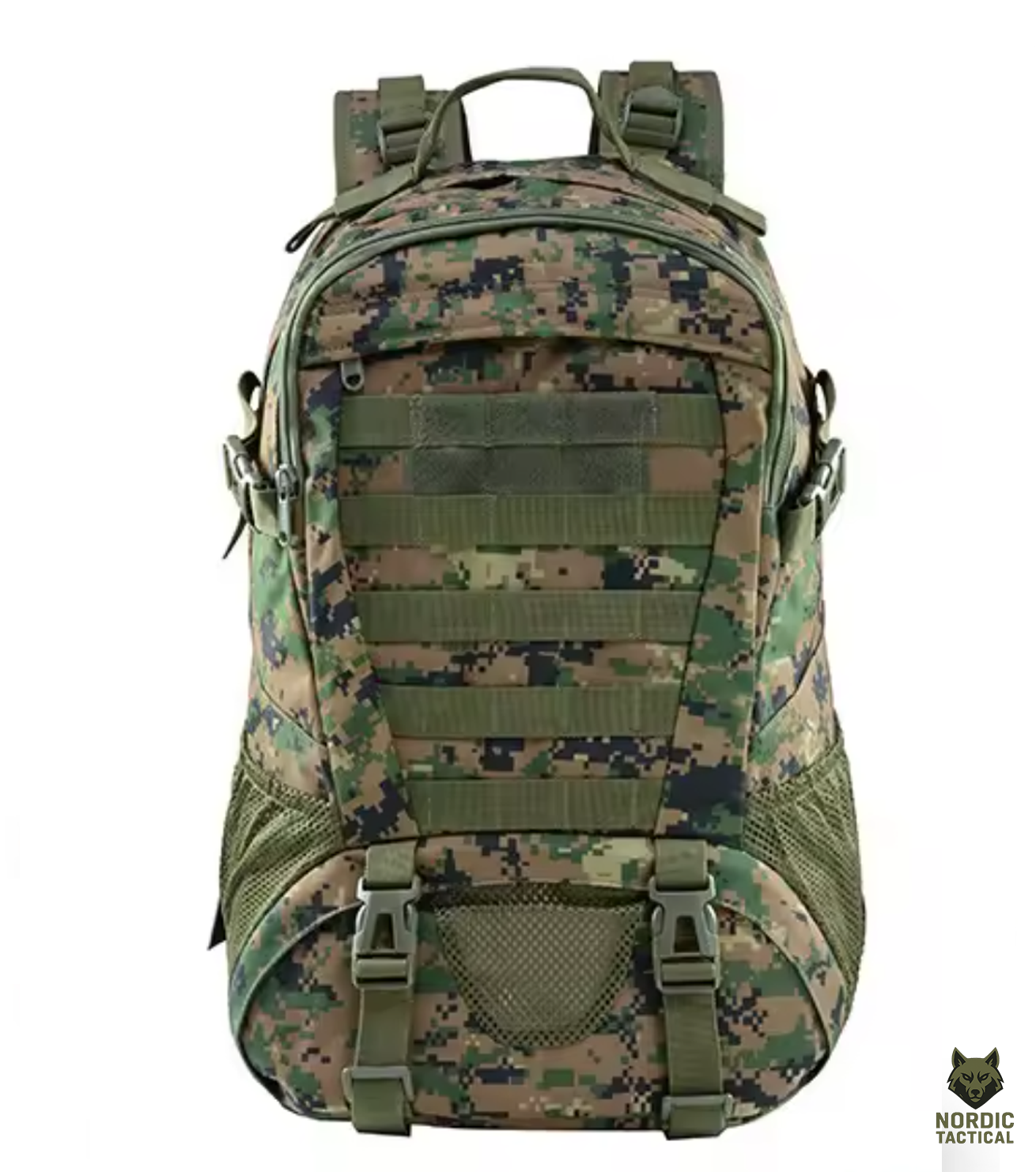 35L Military Tactical Backpack – MOLLE Outdoor Hiking Rucksack