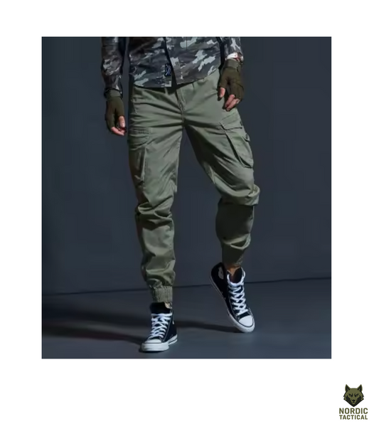 Tactical Cargo Pants – Men’s Multi-Pocket Cotton Army Work Trousers