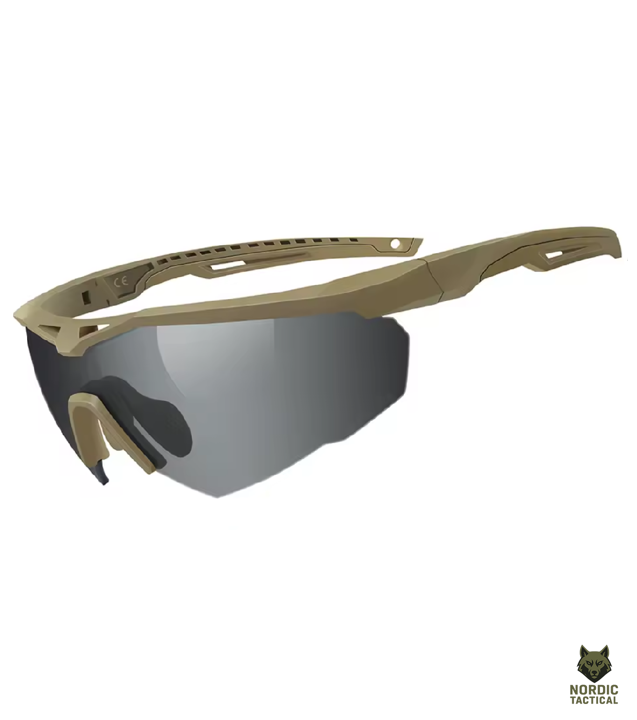 Tactical 3 Lens Shooting Glasses – Military Anti-Fog Impact-Resistant Eyewear