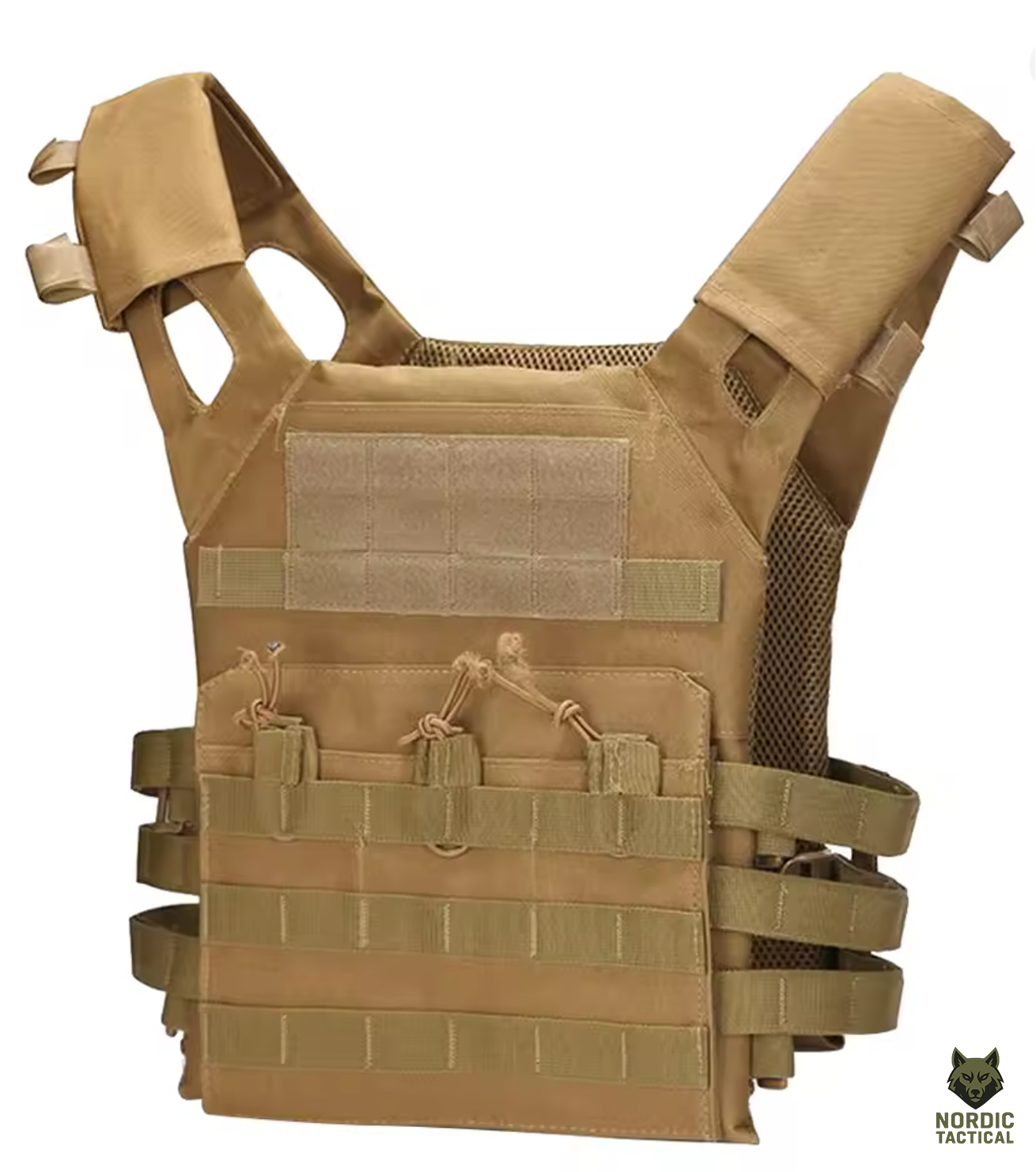 Tactical Vest – Lightweight Waterproof MOLLE Plate Carrier