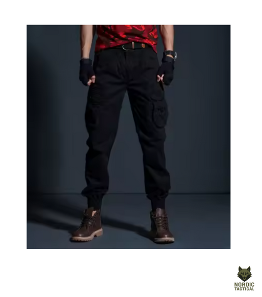 Tactical Cargo Pants – Men’s Multi-Pocket Cotton Army Work Trousers
