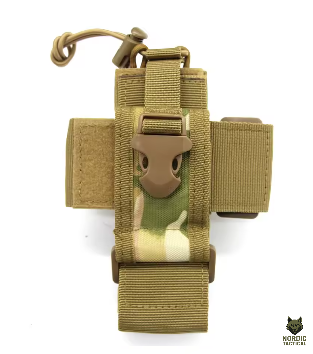 Tactical MOLLE Radio Pouch – Walkie Talkie Holder Bag Nylon