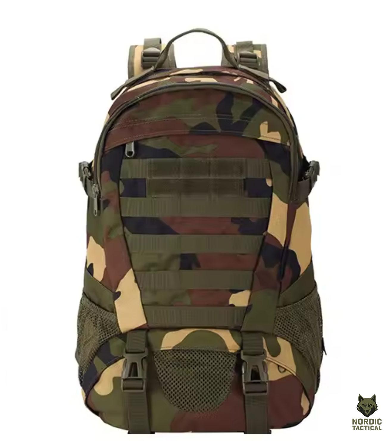 35L Military Tactical Backpack – MOLLE Outdoor Hiking Rucksack