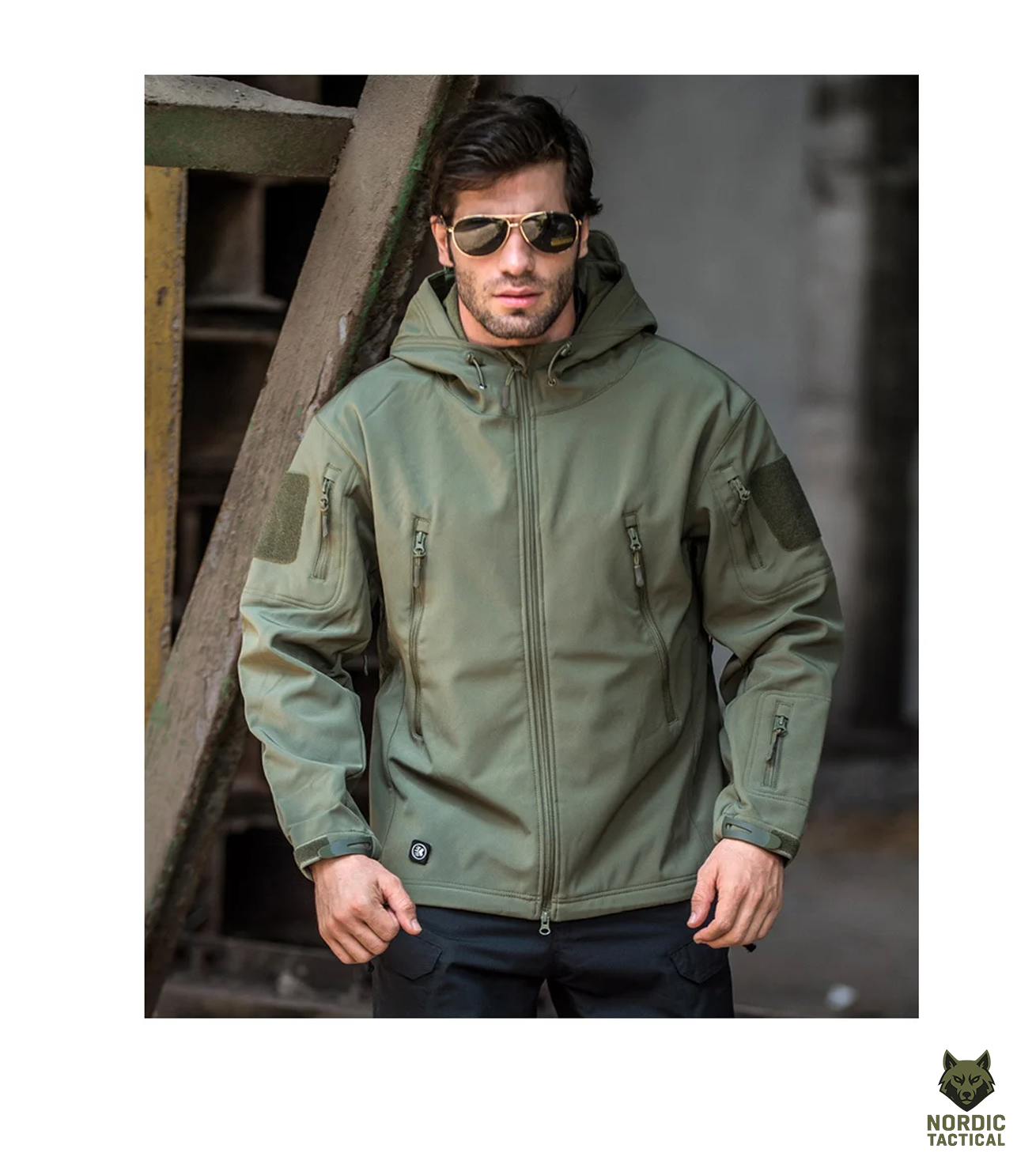 Tactical Soft Shell Jacket – Military Shark Skin Waterproof Combat Coat