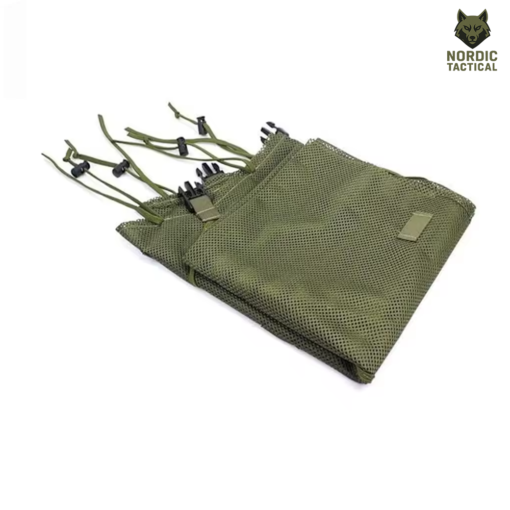 Tactical Ghillie Suit Foundation – Camouflage Sniper Hood & Poncho