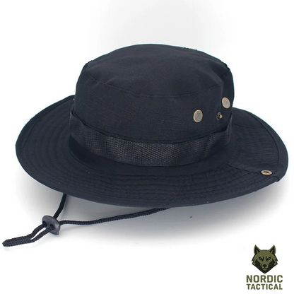 Tactical Outdoor Camo Boonie Hat – Military Bucket Hat for Hiking, Airsoft & Hunting