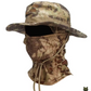 Tactical 2-Piece Sun Hat Set – Boonie Cap with Balaclava for Outdoor Protection