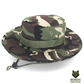 Tactical Outdoor Camo Boonie Hat – Military Bucket Hat for Hiking, Airsoft & Hunting