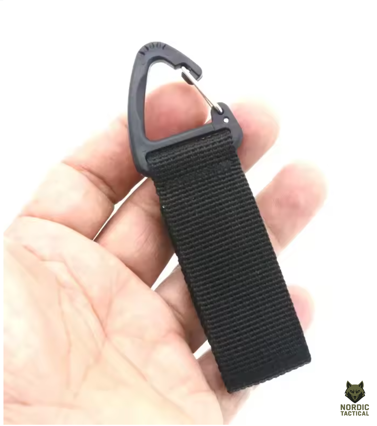 Nordic Tactical Elastic Lanyard Rope – Anti-Lost Spring Safety Strap for Gun, Keys & Flashlight