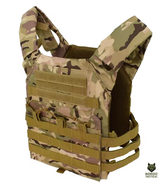 Tactical Vest – Lightweight Waterproof MOLLE Plate Carrier