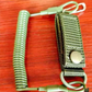Nordic Tactical Elastic Lanyard Rope – Anti-Lost Spring Safety Strap for Gun, Keys & Flashlight