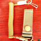 Nordic Tactical Elastic Lanyard Rope – Anti-Lost Spring Safety Strap for Gun, Keys & Flashlight