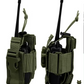 Tactical MOLLE Radio Pouch – Walkie Talkie Holder Bag Nylon