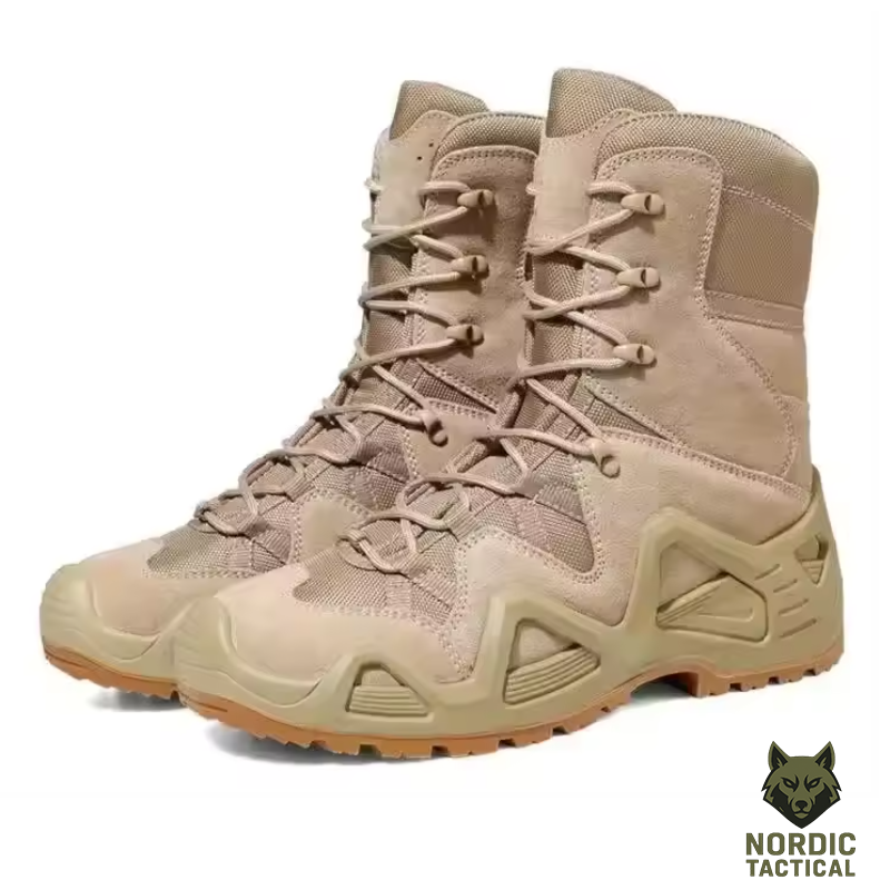 Tactical Combat Boots – Waterproof Outdoor Military Hiking Ankle Boots