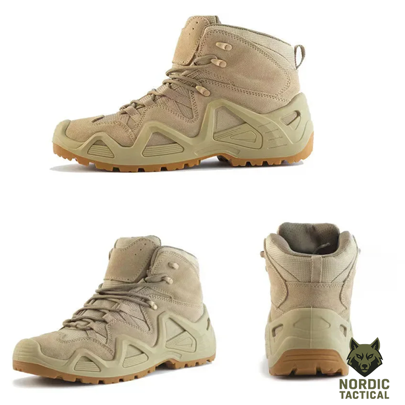 Tactical Combat Boots – Waterproof Outdoor Military Hiking Ankle Boots