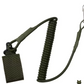 Nordic Tactical Elastic Lanyard Rope – Anti-Lost Spring Safety Strap for Gun, Keys & Flashlight