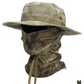 Tactical 2-Piece Sun Hat Set – Boonie Cap with Balaclava for Outdoor Protection