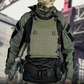 Nordic Tactical Combat Shirt – 1/4 Zipper Quick-Dry Hooded Camo Top