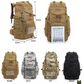 60L Military Tactical Backpack – Waterproof Outdoor MOLLE Rucksack