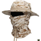 Tactical 2-Piece Sun Hat Set – Boonie Cap with Balaclava for Outdoor Protection