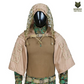 Tactical Ghillie Suit Foundation – Camouflage Sniper Hood & Poncho
