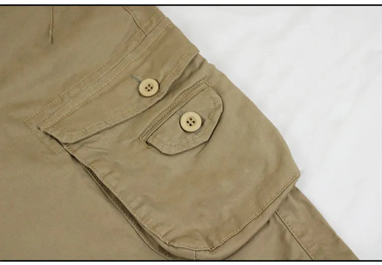 Tactical Cargo Pants – Men’s Multi-Pocket Cotton Army Work Trousers